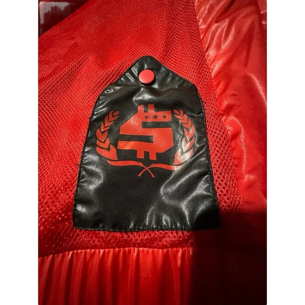 SHMACK LVY League Jacket Men's Size ~4XL In Chinese Red Nylon SHMK Skater #N11-6